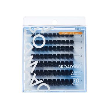 Broadway Wide Volume Lashes – DIY Customizable Extensions (70–140 pcs) – DIY19 - ANNS BEAUTY SUPPLY